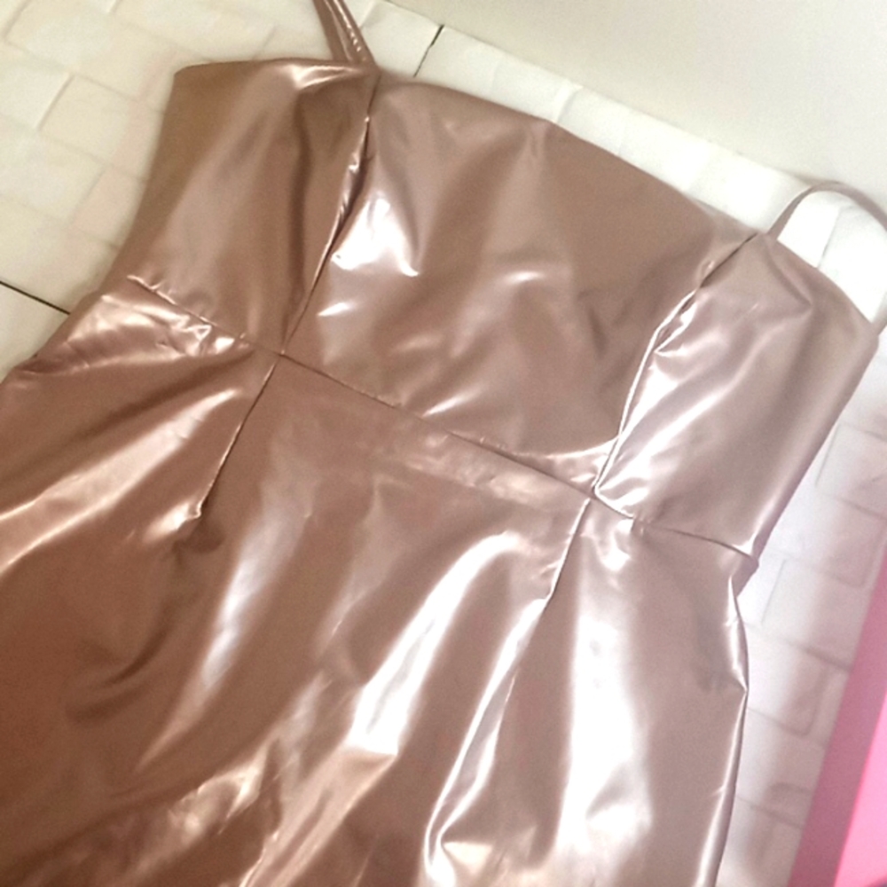Plus Rose Gold Dress